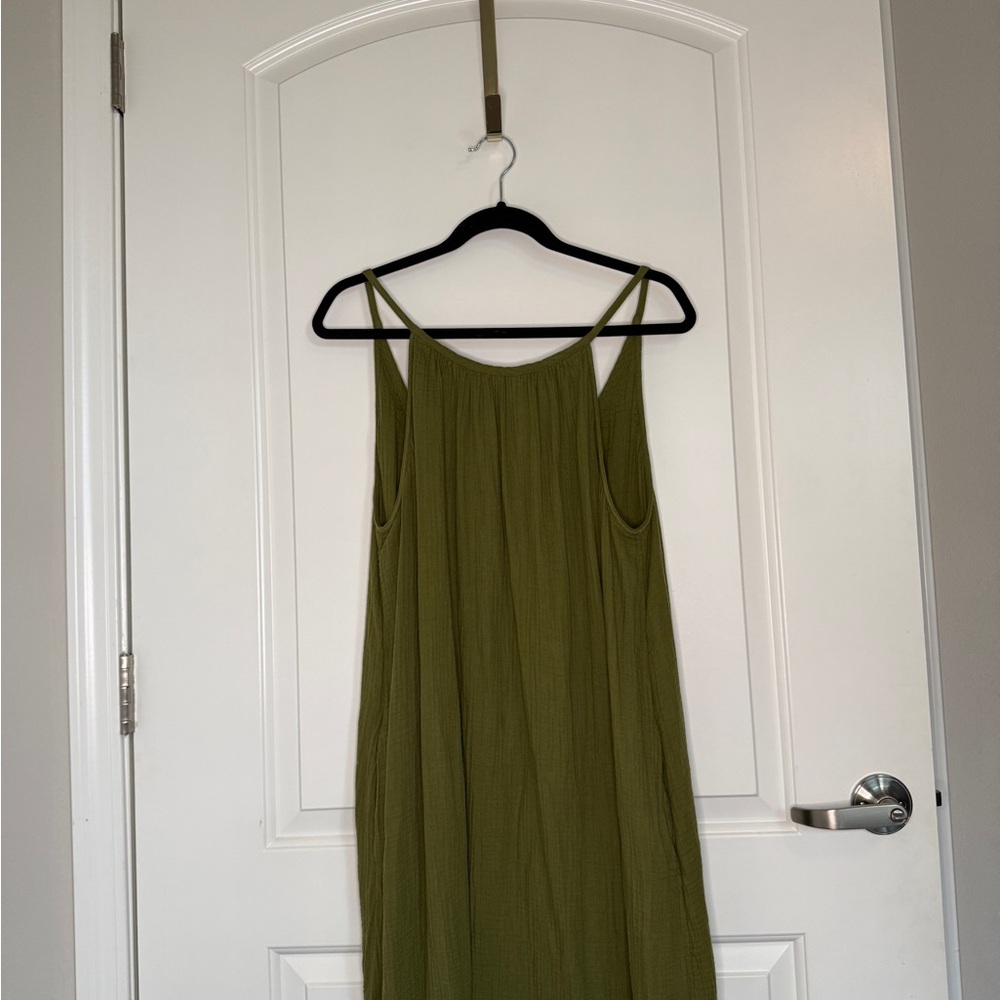 Universal Thread Olive Green Maxi Dress